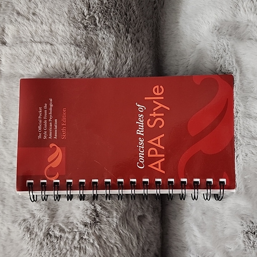 Concise Rules‎ of APA Style
